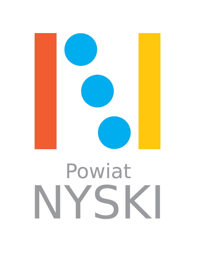 logo Powiat Nyski pion kolor